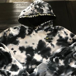 Boys Fila Tie-dye hoodie-like new